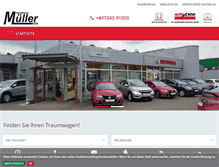 Tablet Screenshot of hondamueller.de